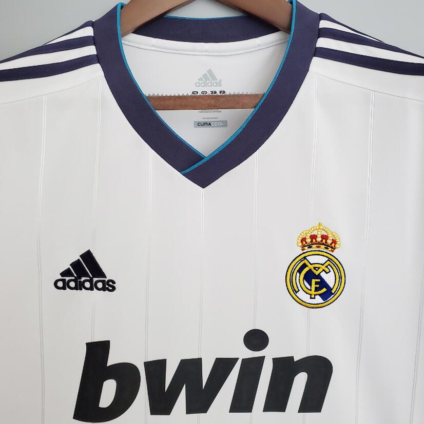 CAMISETA RETRO REAL M ADRID PRIMERA EQUIPACIÓN 12/13 - Imagen 3