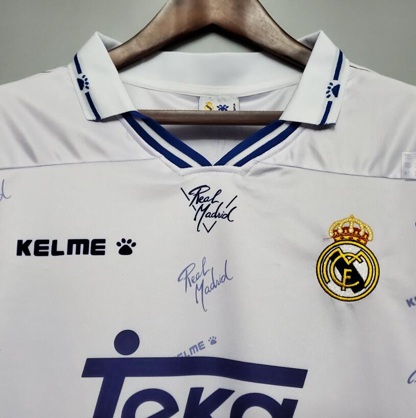 CAMISETA RETRO REAL M ADRID PRIMERA EQUIPACIÓN 94/96 - Imagen 3