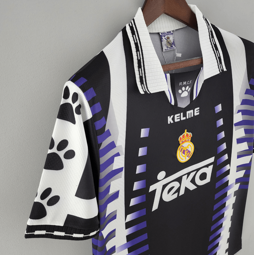 CAMISETA RETRO REAL M ADRID TERCERA EQUIPACIÓN 97/98 - Imagen 4