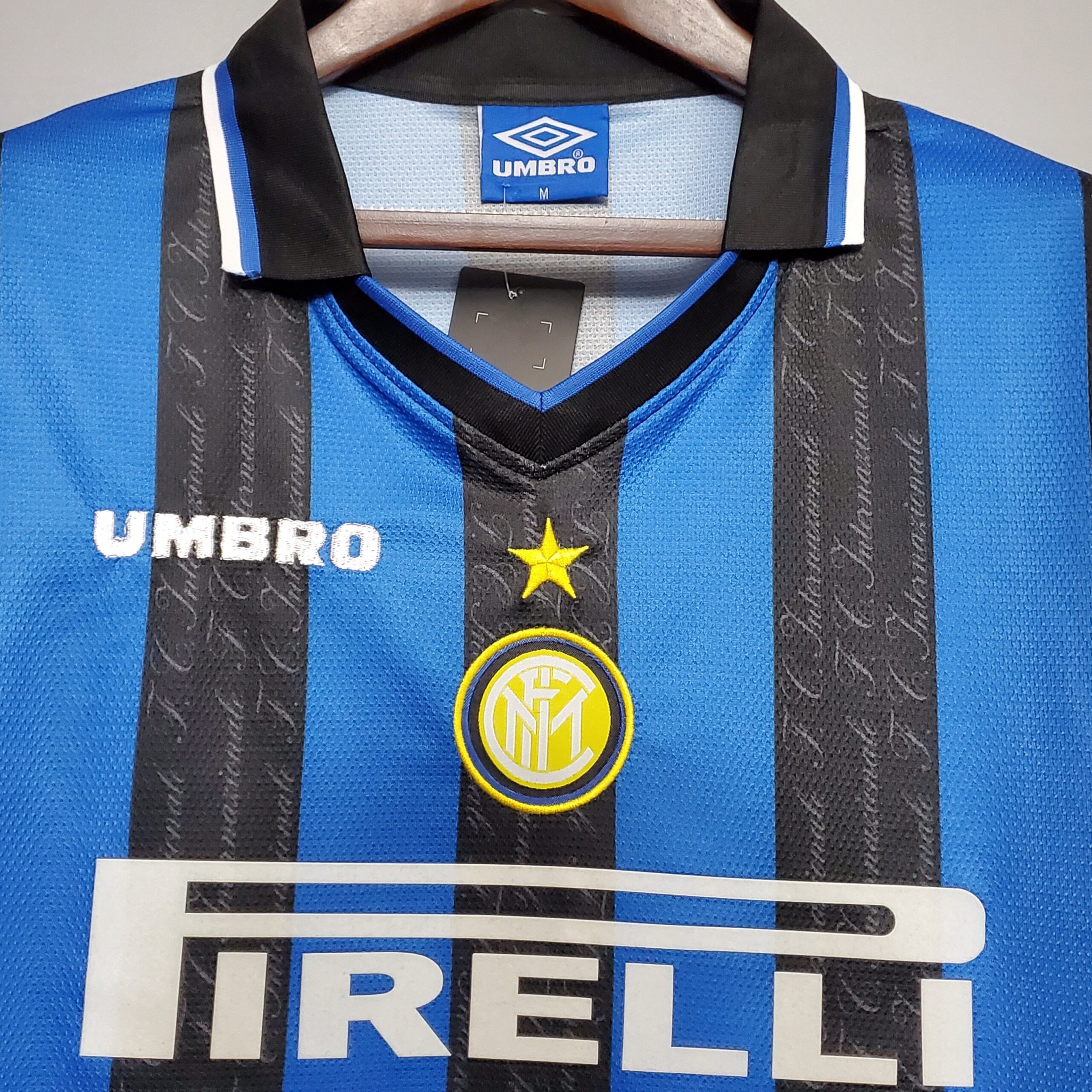 1997-1998 Inter milan home retro kit - Imagen 3