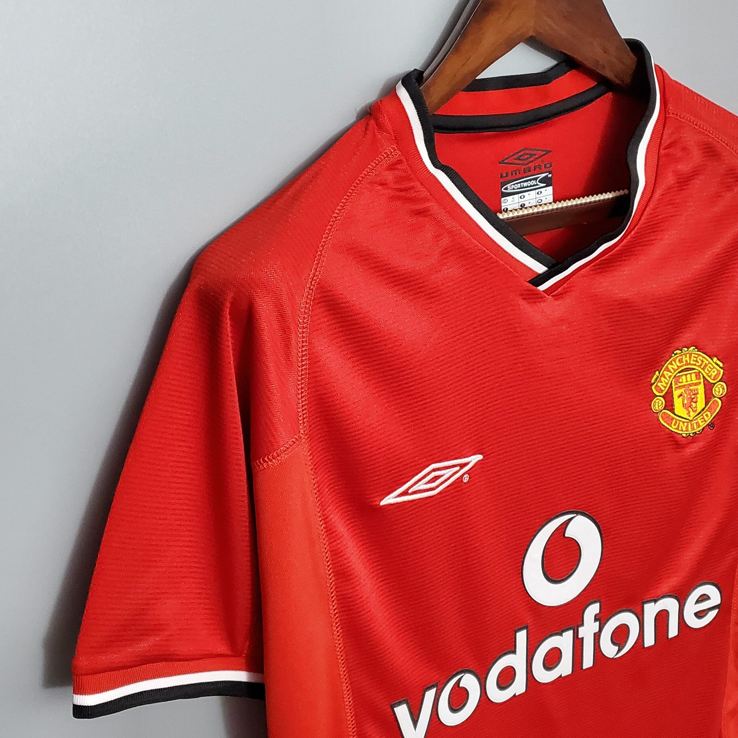 2000-2001 Man United Home kit - Imagen 3