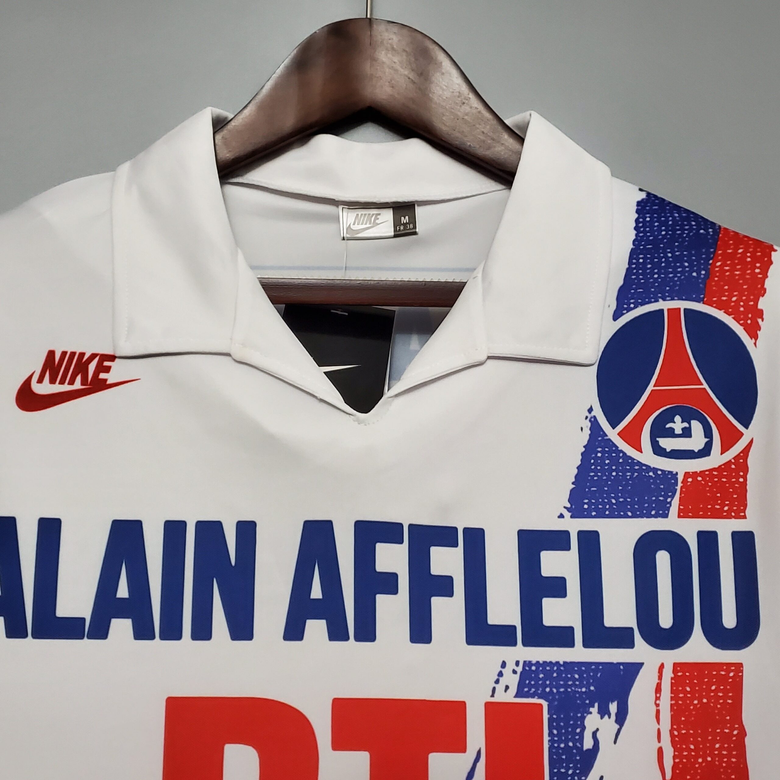 1990-1991 Paris Saint-Germain away retro kit - Imagen 2