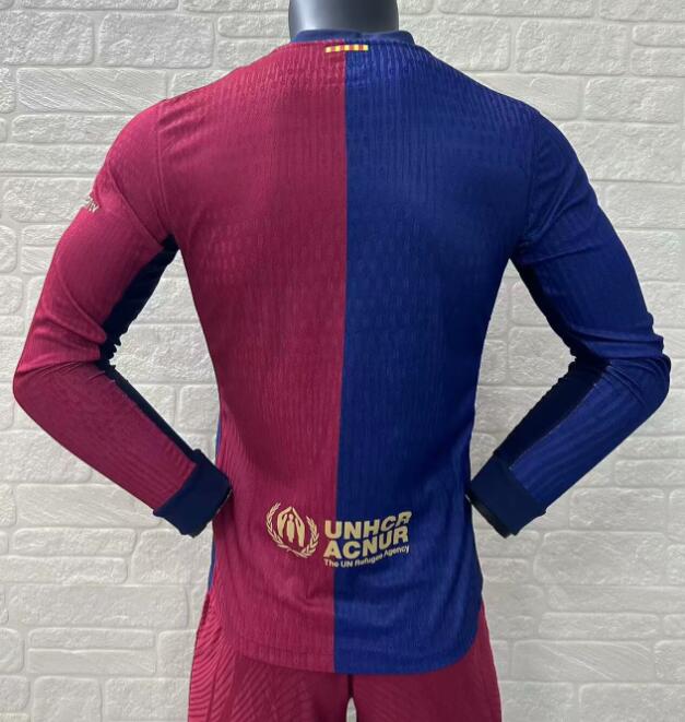 CAMISETA B-ARCELONA FC NEW SPONSORS 24/25 ML - Imagen 2