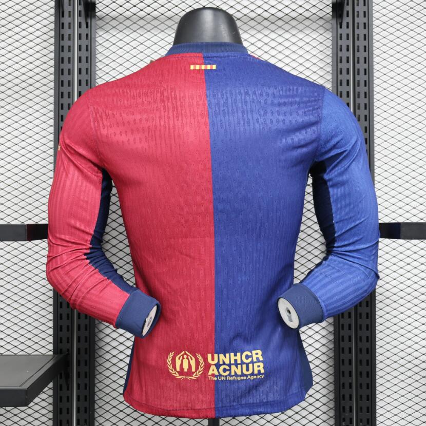 CAMISETA BARCELONA FC PRIMERA EQUIPACIÓN 24/25 ML - Imagen 2