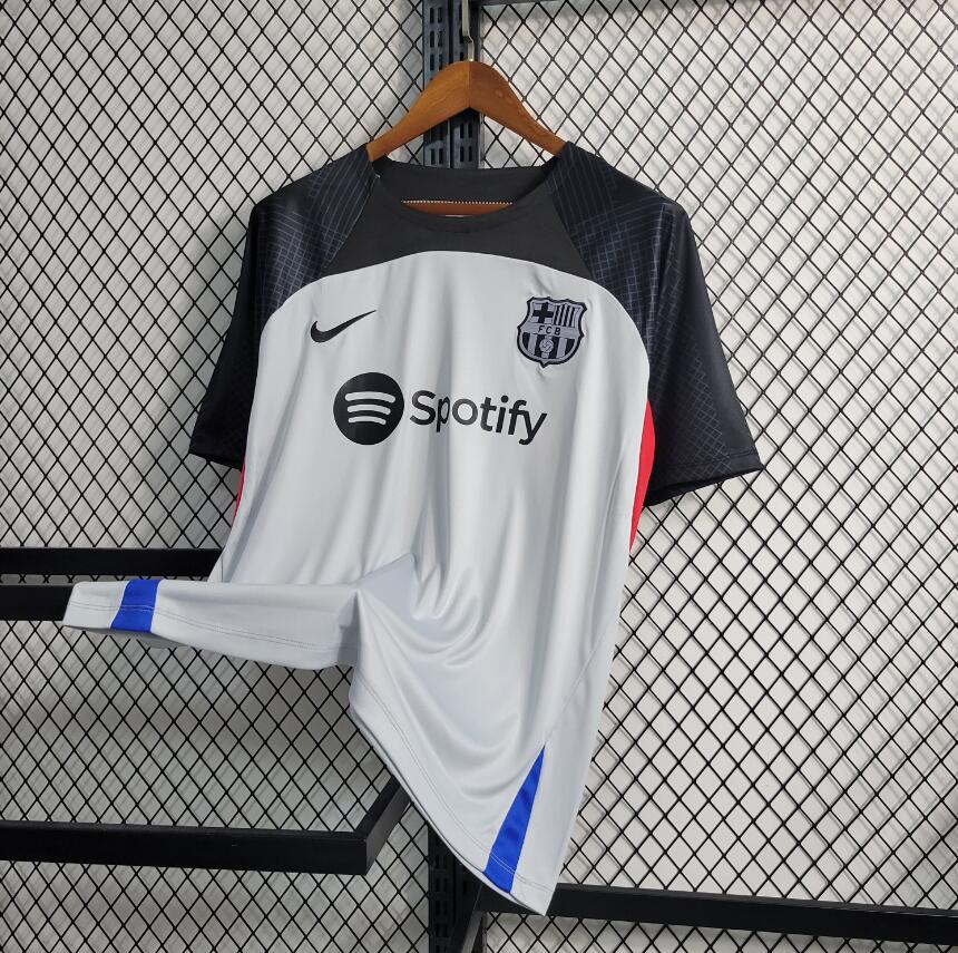CAMISETA B-ARCELONA PRE-MATCH GRIS 23/24 - Imagen 3
