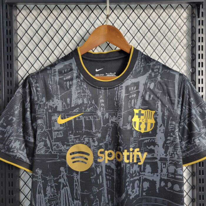 CAMISETA FC B-ARCELONA EDICIÓN ESPECIAL 23/24 NEGRO - Imagen 4
