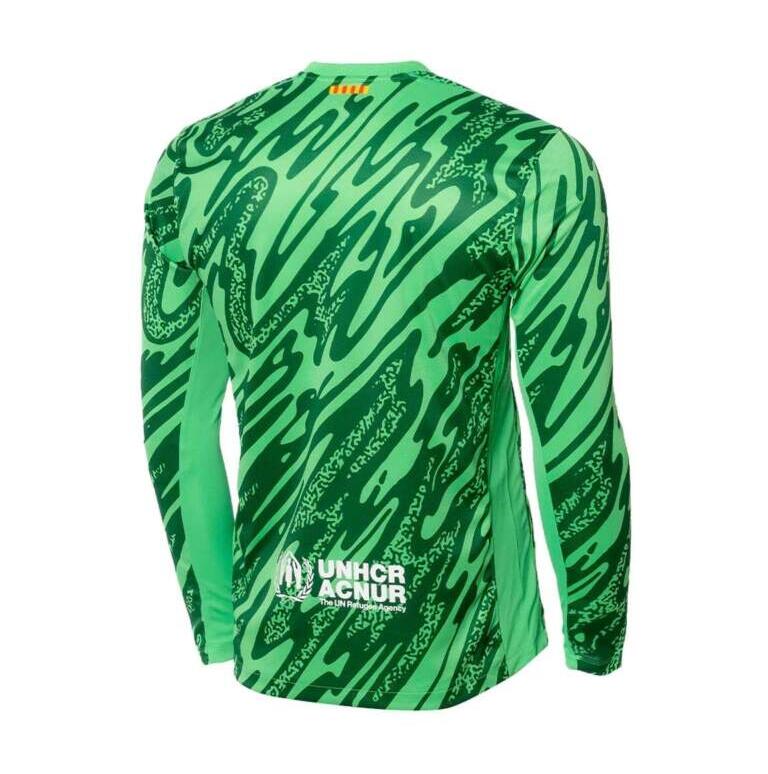 CAMISETA MANGA LARGA PORTERO FC BARCELONA 24-25 - Imagen 4