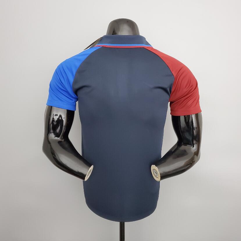 CAMISETA POLO B-ARCELONA 2021/22 ROYAL AZUL - Imagen 2