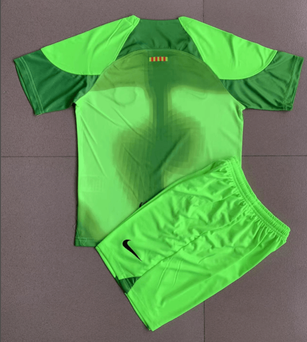 CAMISETA PORTERO B-ARCELONA VERDE 22/23 - Imagen 3