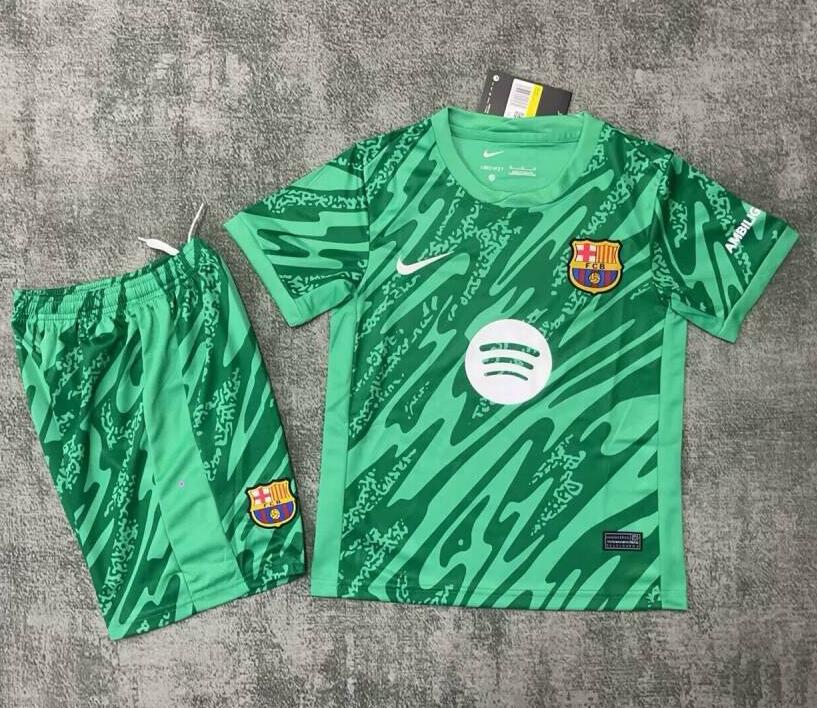 CAMISETA PORTERO FC BARCELONA 24-25 NIÑO - Imagen 3