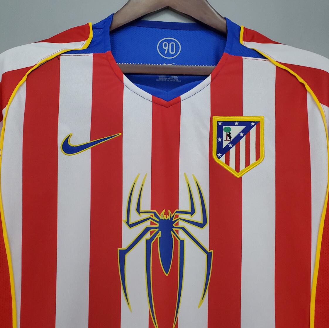 CAMISETA RETRO ATLÉTICO DE MADRID 04/05 - Imagen 3