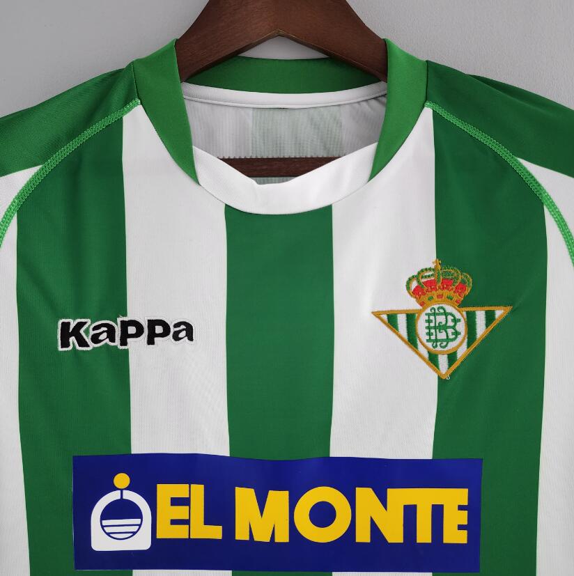 CAMISETA RETRO REAL BETIS PRIMERA EQUIPACION 01/02 - Imagen 3