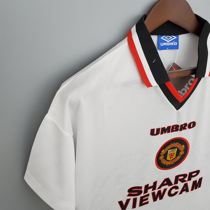 1996-1997 Man United Away retro shirt - Imagen 3