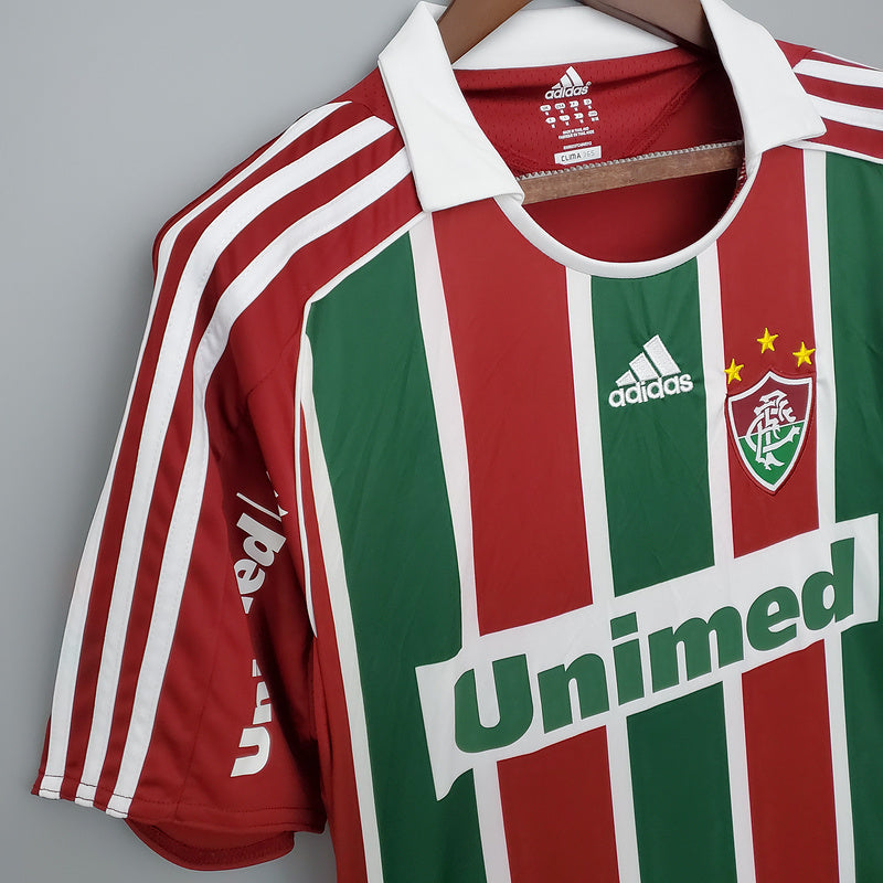 2008-2009 Fluminense home retro shirt - Imagen 3