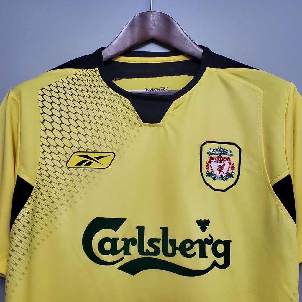 2004-2005 Liverpool Away retro shirt - Imagen 3