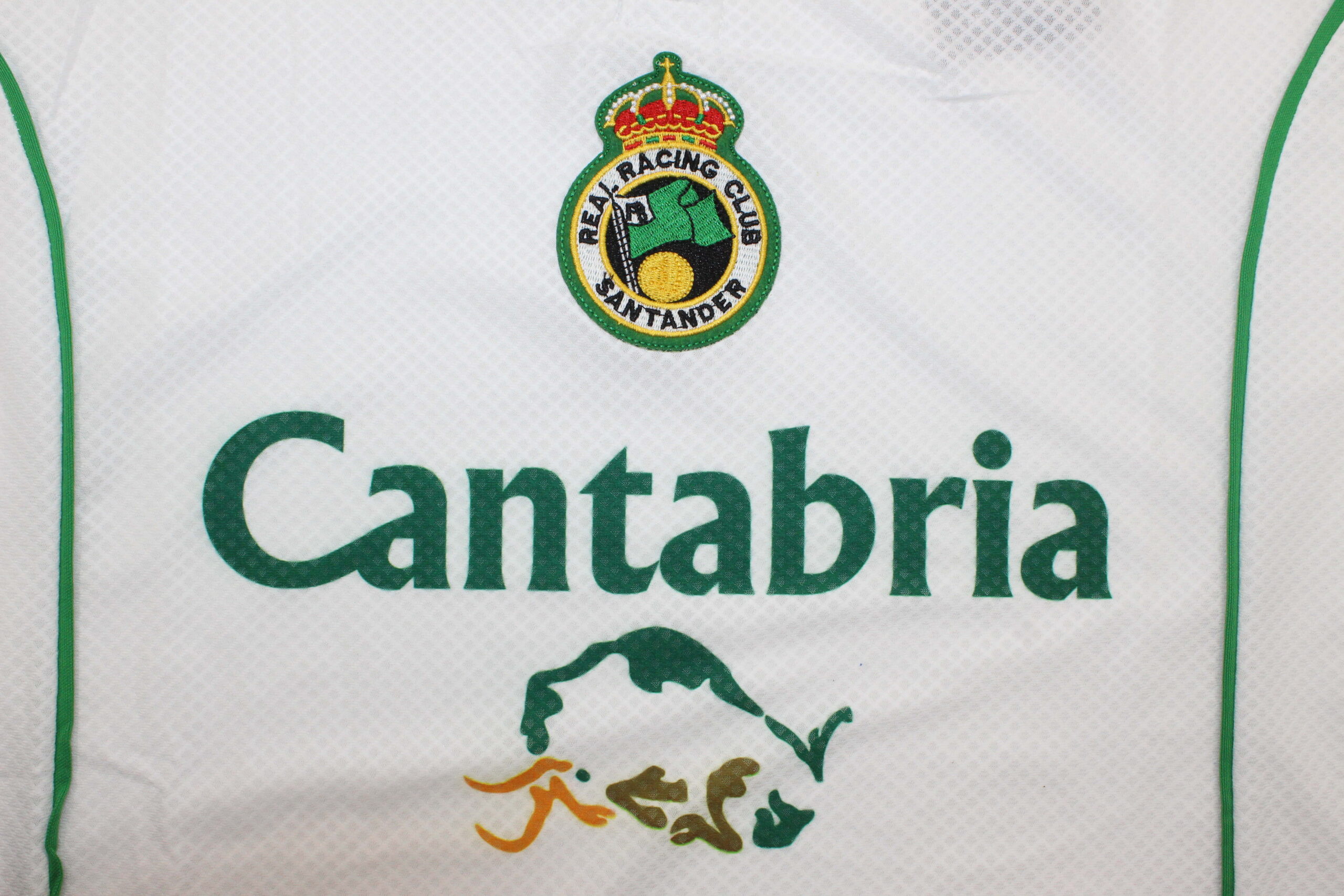 CAMISETA RACING DE SANTANDER 99/00 Local Blanca - Imagen 2